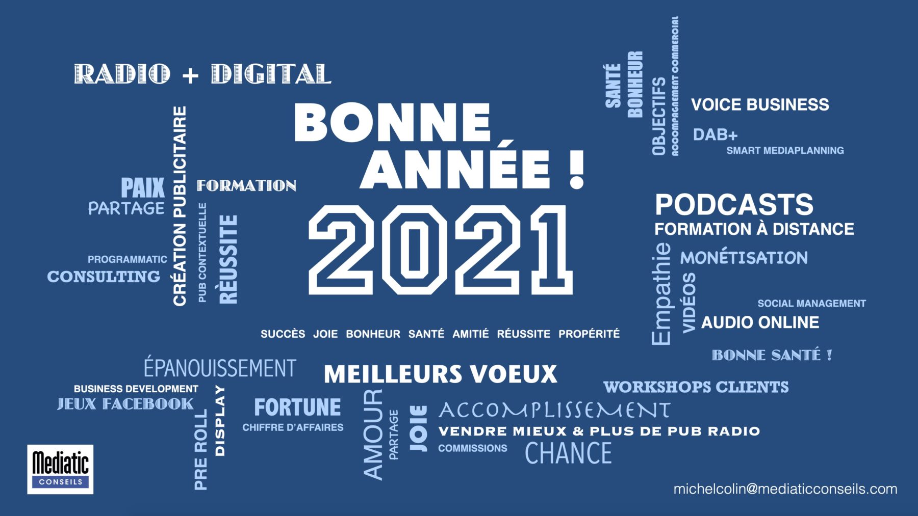 Voeux 2021 Mediatic